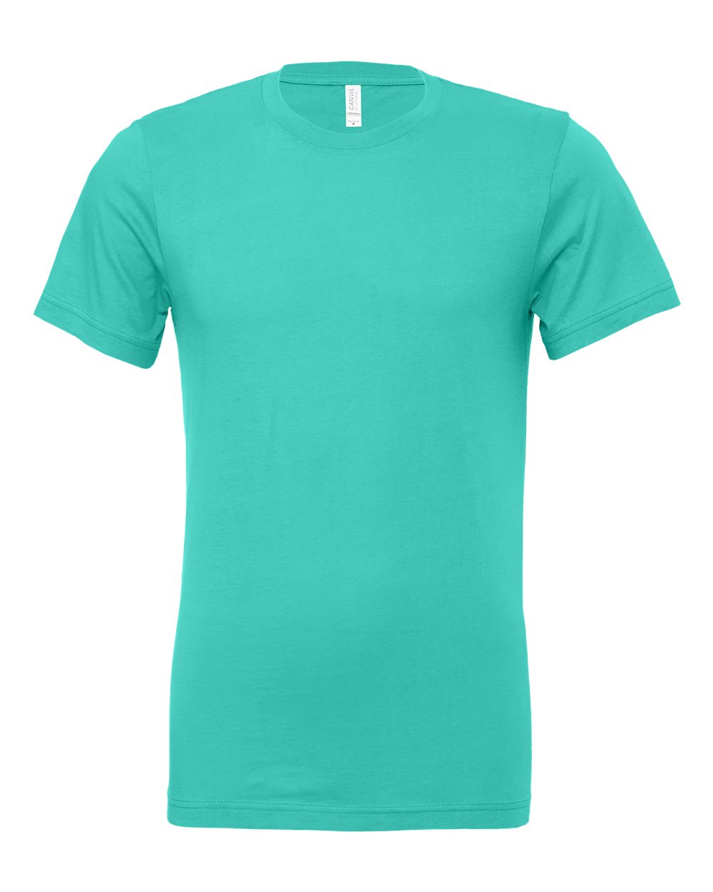 BELLA + CANVAS 3001 Jersey Tee in Teal