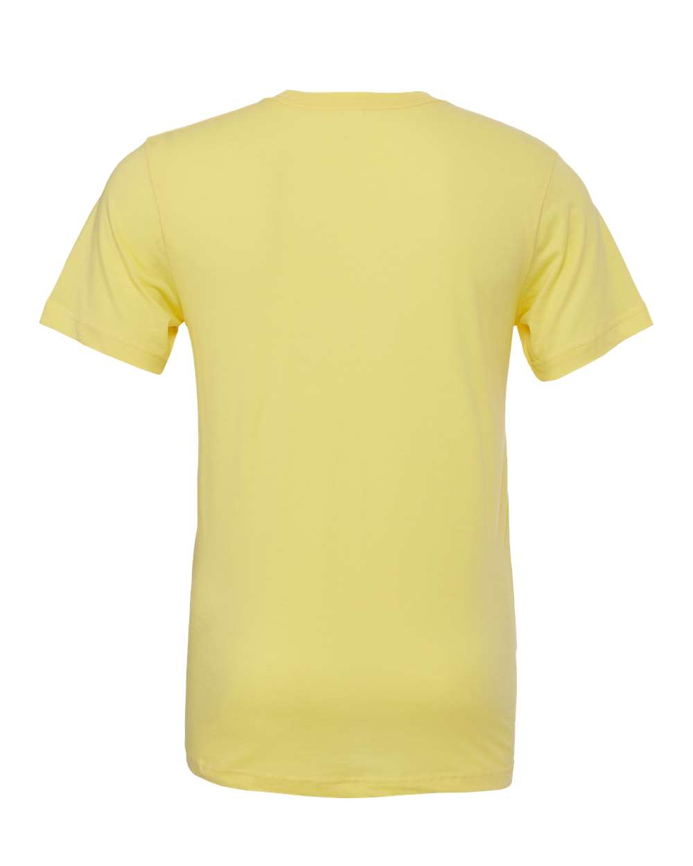 BELLA + CANVAS 3001 Jersey Tee in Yellow, back