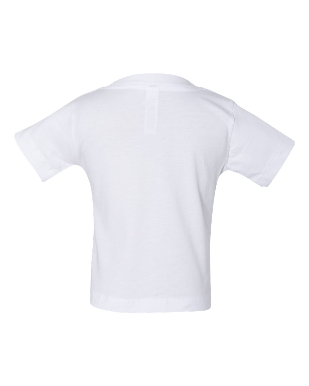 BELLA + CANVAS 3001B Infant Jersey Tee in White, back