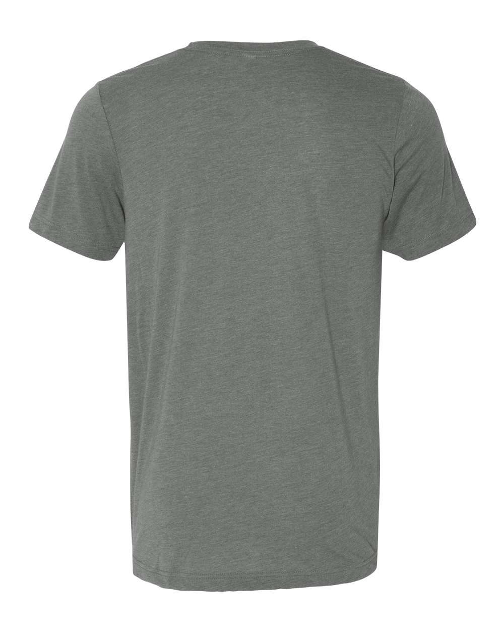 BELLA + CANVAS 3001CVC CVC Jersey Tee in Deep Heather, back