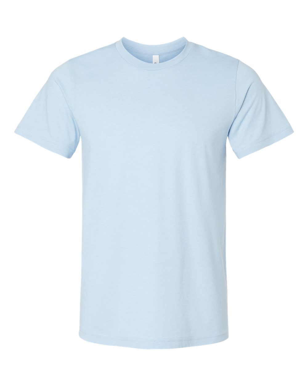 BELLA + CANVAS 3001CVC CVC Jersey Tee in Heather Baby Blue