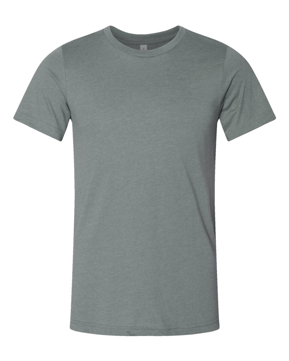 BELLA + CANVAS 3001CVC CVC Jersey Tee in Heather Blue Storm