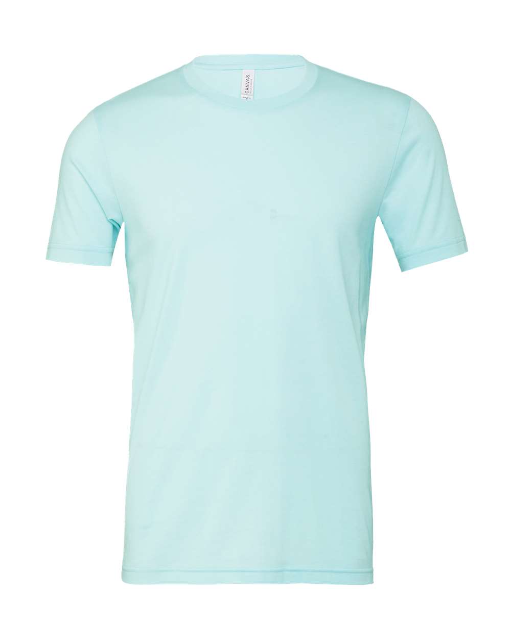 BELLA + CANVAS 3001CVC CVC Jersey Tee in Heather Ice Blue