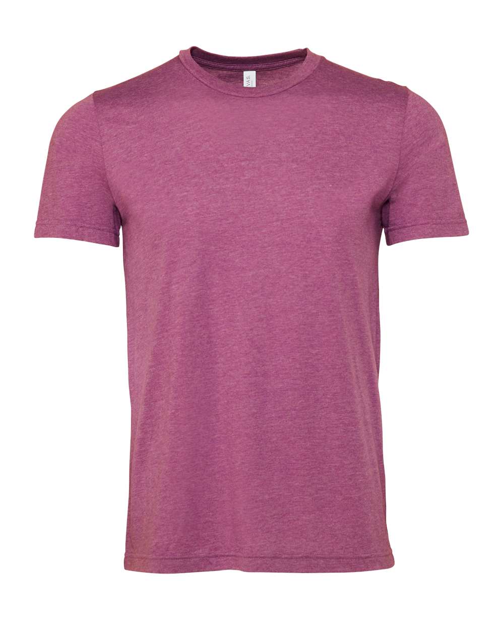BELLA + CANVAS 3001CVC CVC Jersey Tee in Heather Magenta