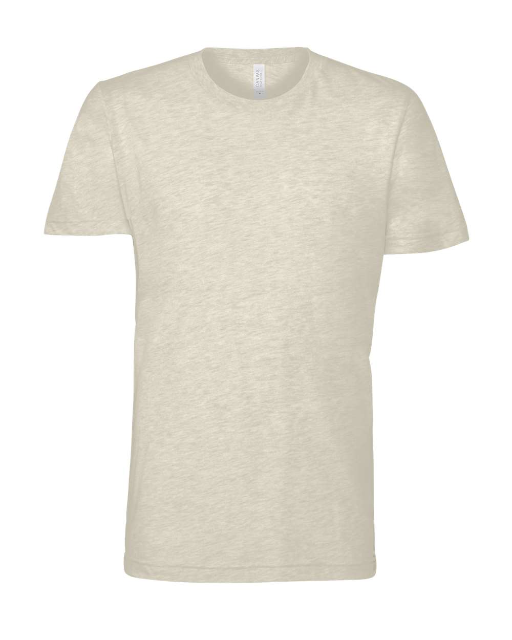 BELLA + CANVAS 3001CVC CVC Jersey Tee in Heather Prism Natural