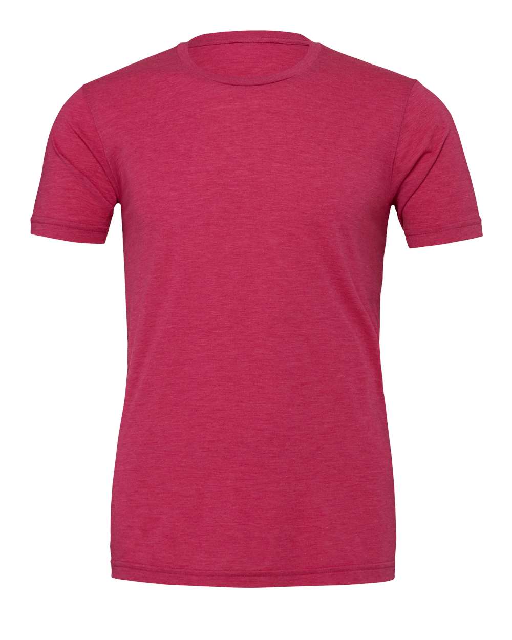 BELLA + CANVAS 3001CVC CVC Jersey Tee in Heather Raspberry