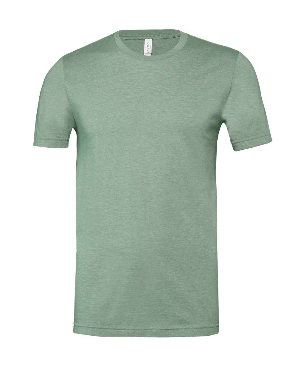 BELLA + CANVAS 3001CVC CVC Jersey Tee in Heather Sage
