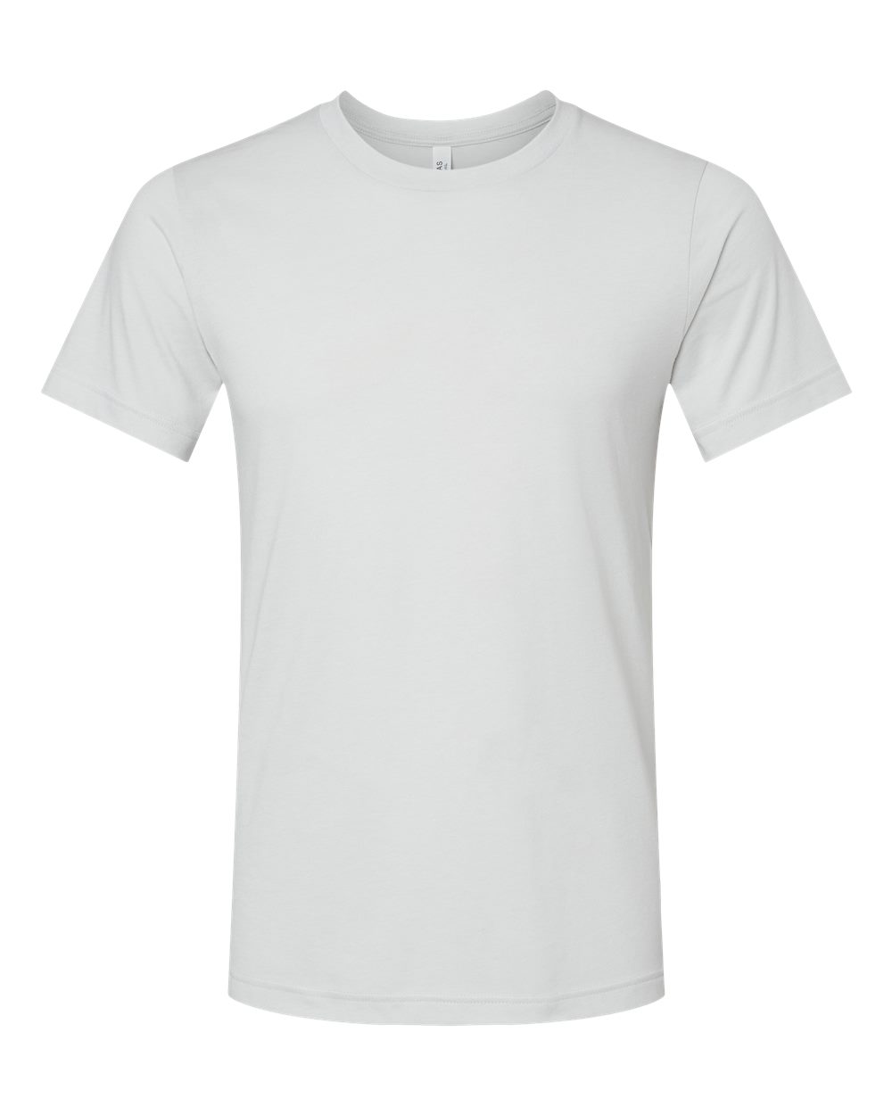 BELLA + CANVAS 3001CVC CVC Jersey Tee in Heather Silver