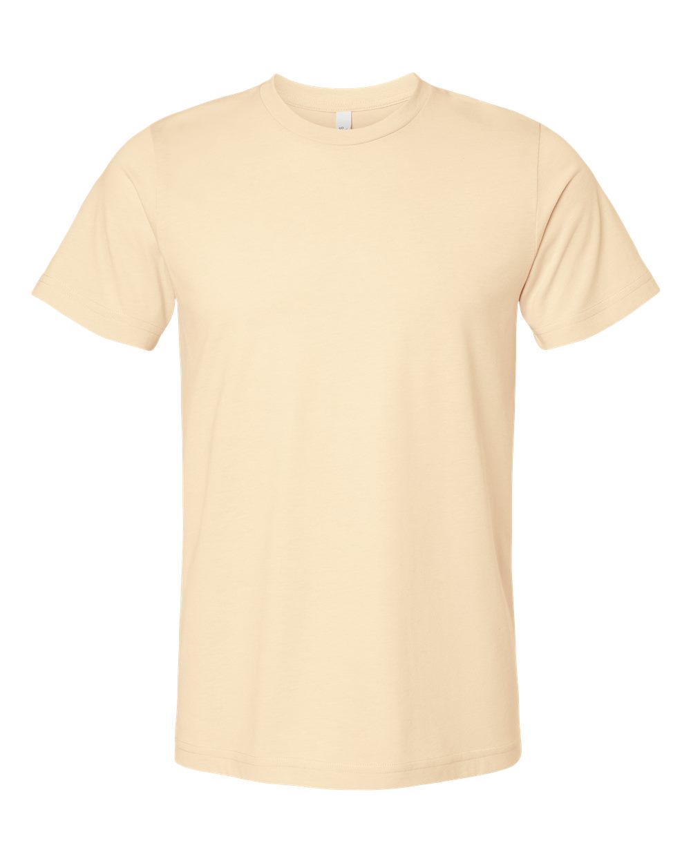BELLA + CANVAS 3001CVC CVC Jersey Tee in Heather Soft Cream
