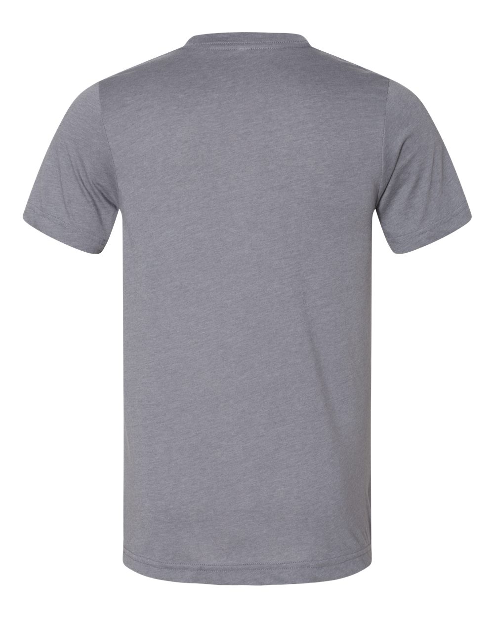 BELLA + CANVAS 3001CVC CVC Jersey Tee in Heather Storm, back
