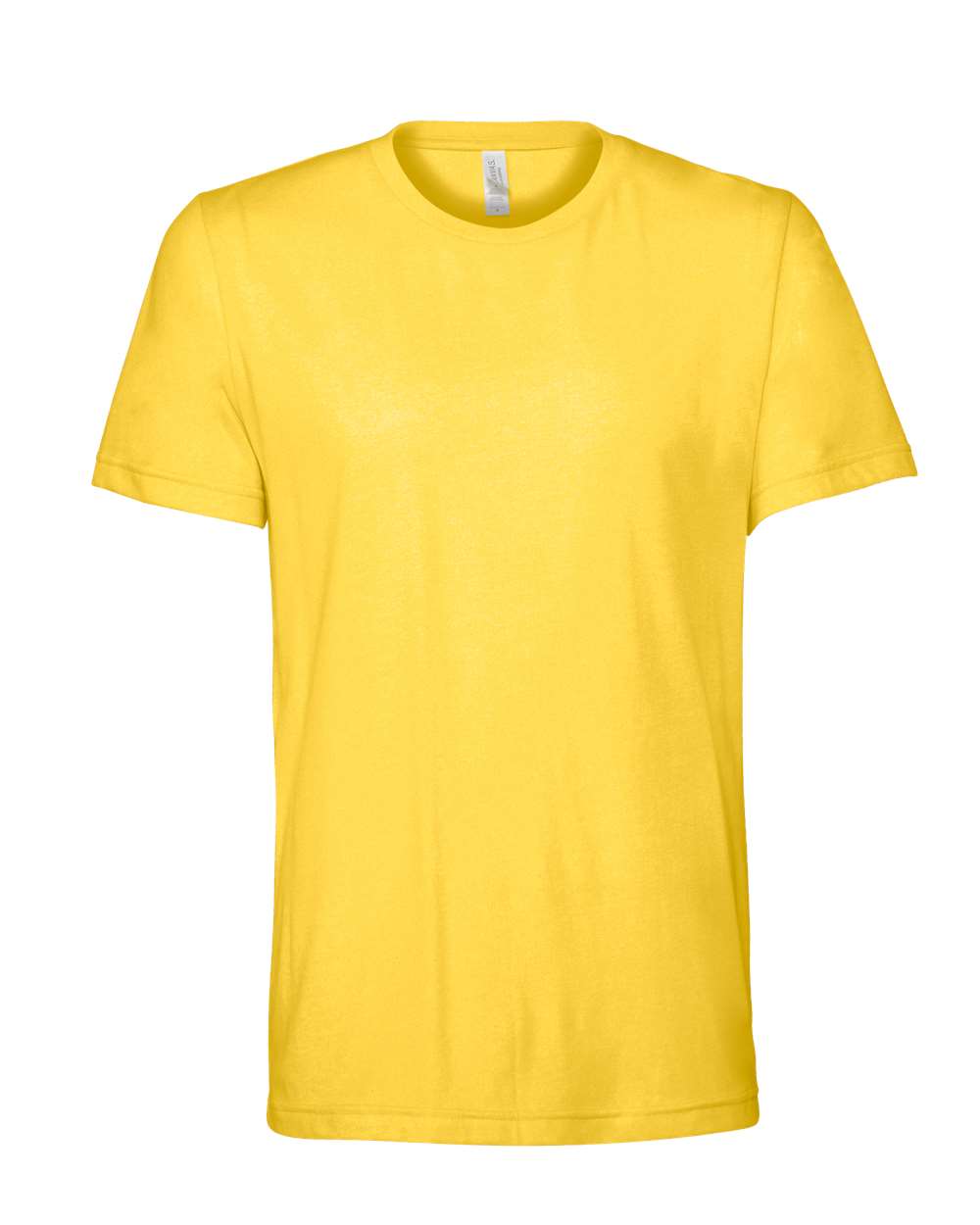 BELLA + CANVAS 3001CVC CVC Jersey Tee in Heather Yellow