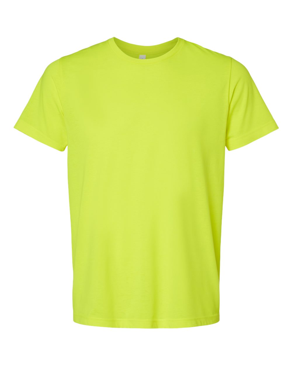 BELLA + CANVAS 3001CVC CVC Jersey Tee in Neon Yellow