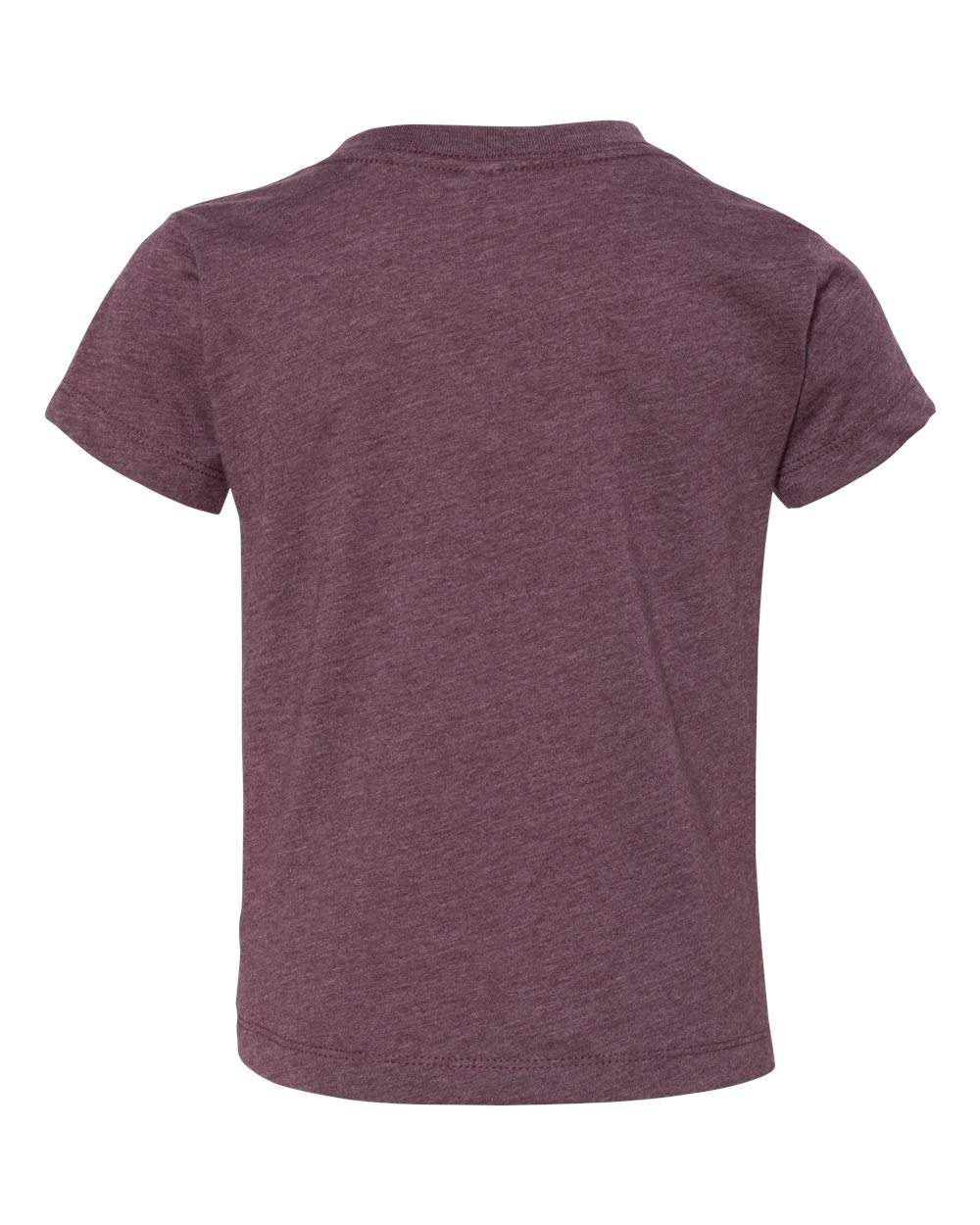 BELLA + CANVAS 3001T Toddler Jersey Tee in Heather Maroon, back