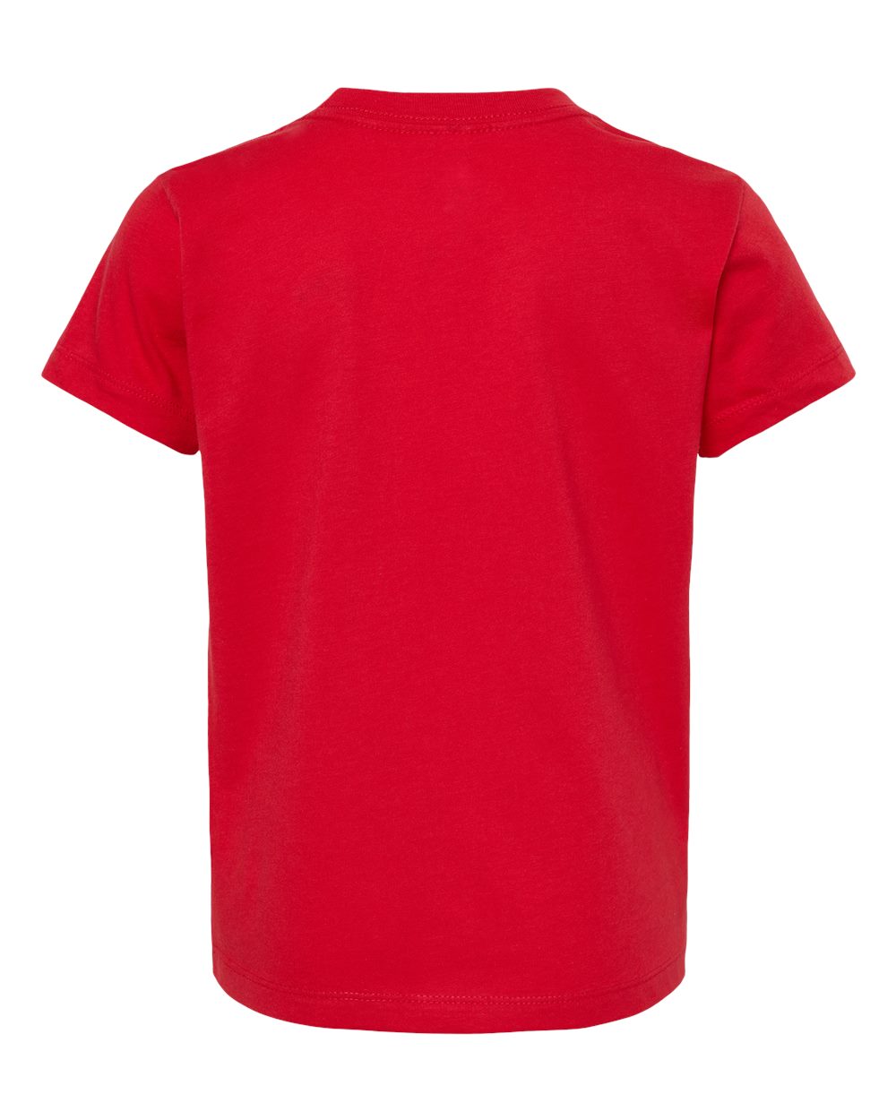 BELLA + CANVAS 3001T Toddler Jersey Tee in Red, back