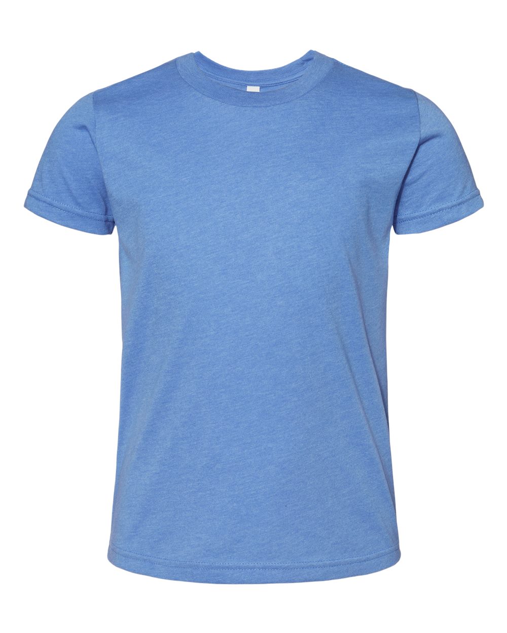 BELLA + CANVAS 3001Y Youth Jersey Tee in Columbia Blue