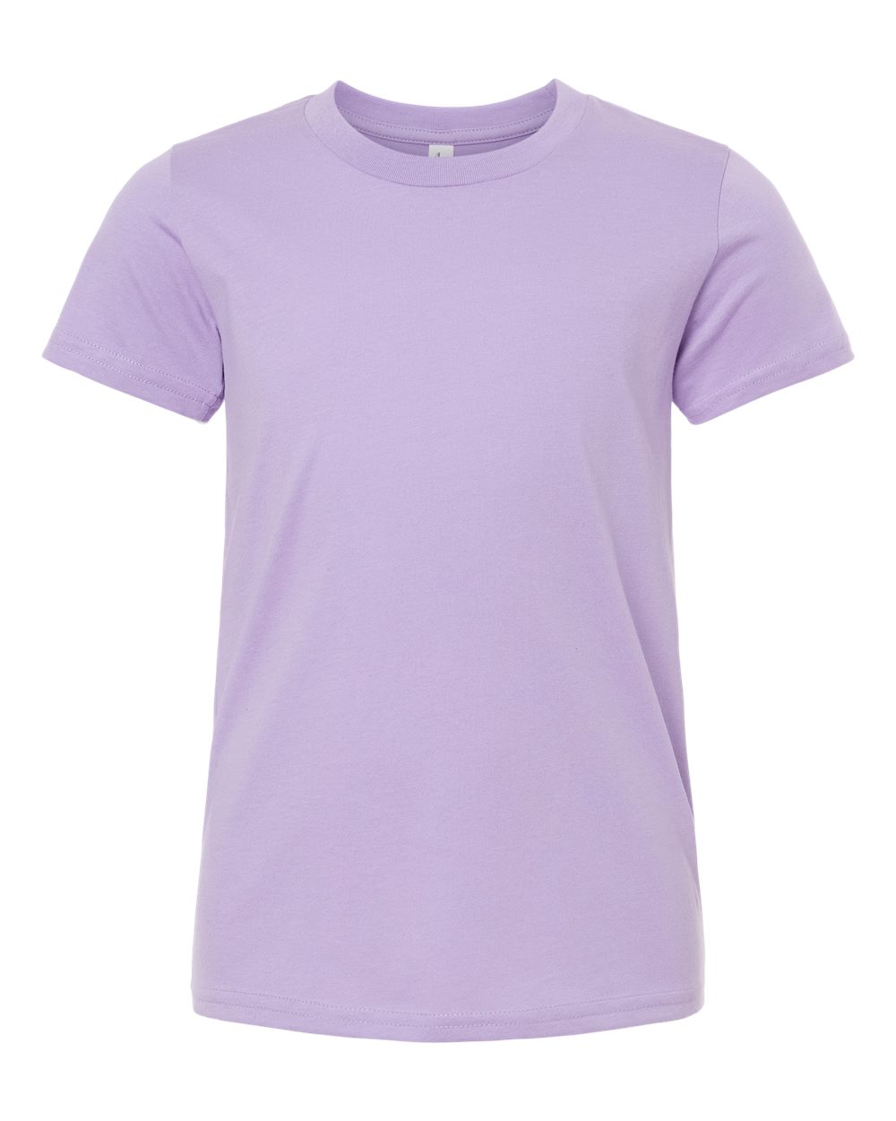 BELLA + CANVAS 3001Y Youth Jersey Tee in Dark Lavender