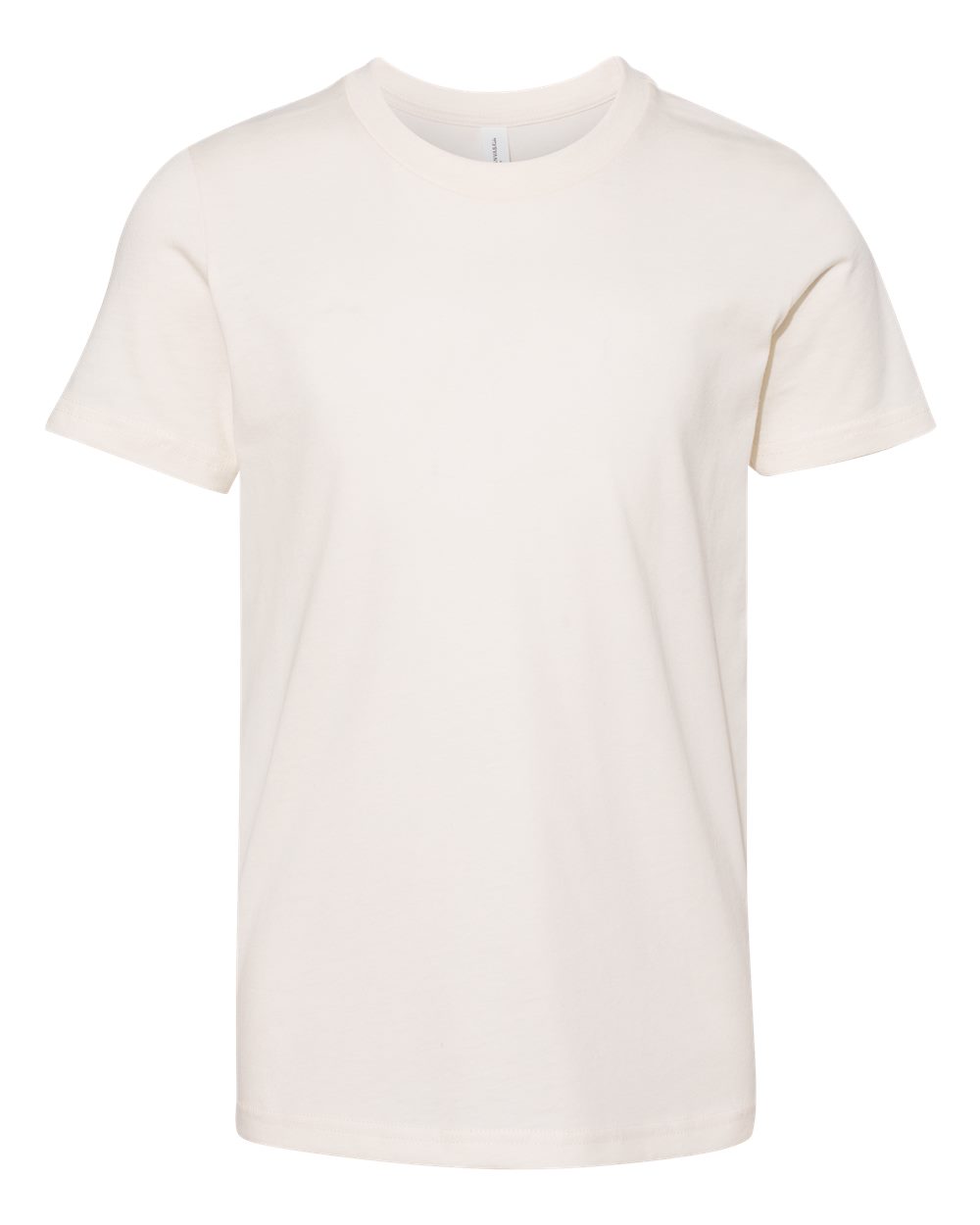 BELLA + CANVAS 3001Y Youth Jersey Tee in Natural