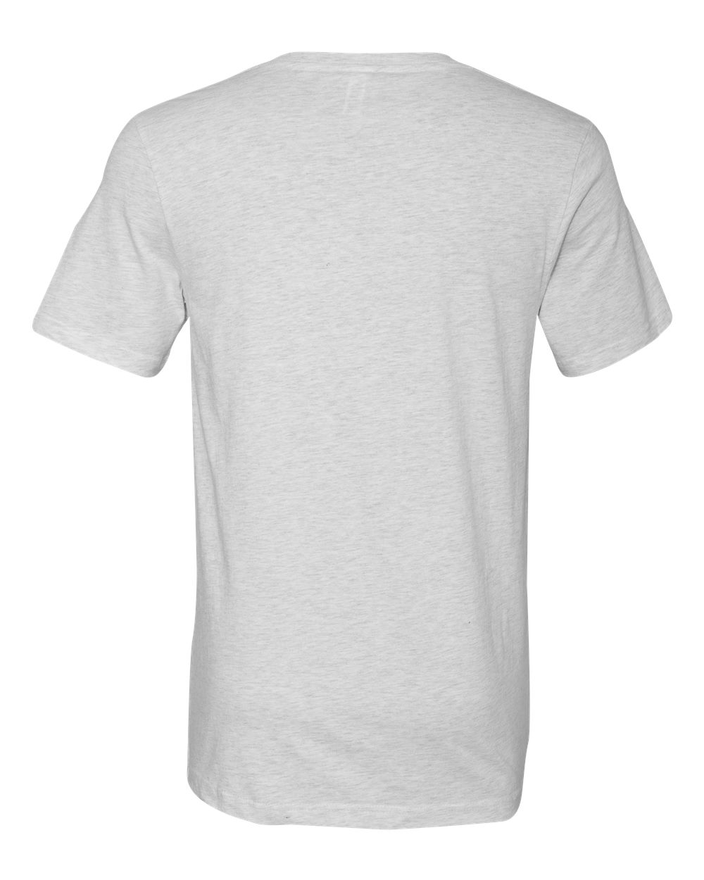 BELLA + CANVAS 3005 Unisex Jersey V-Neck Tee in Ash, back