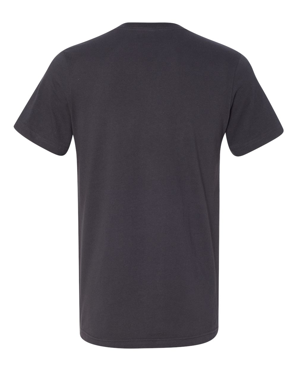 BELLA + CANVAS 3005 Unisex Jersey V-Neck Tee in Dark Grey, back