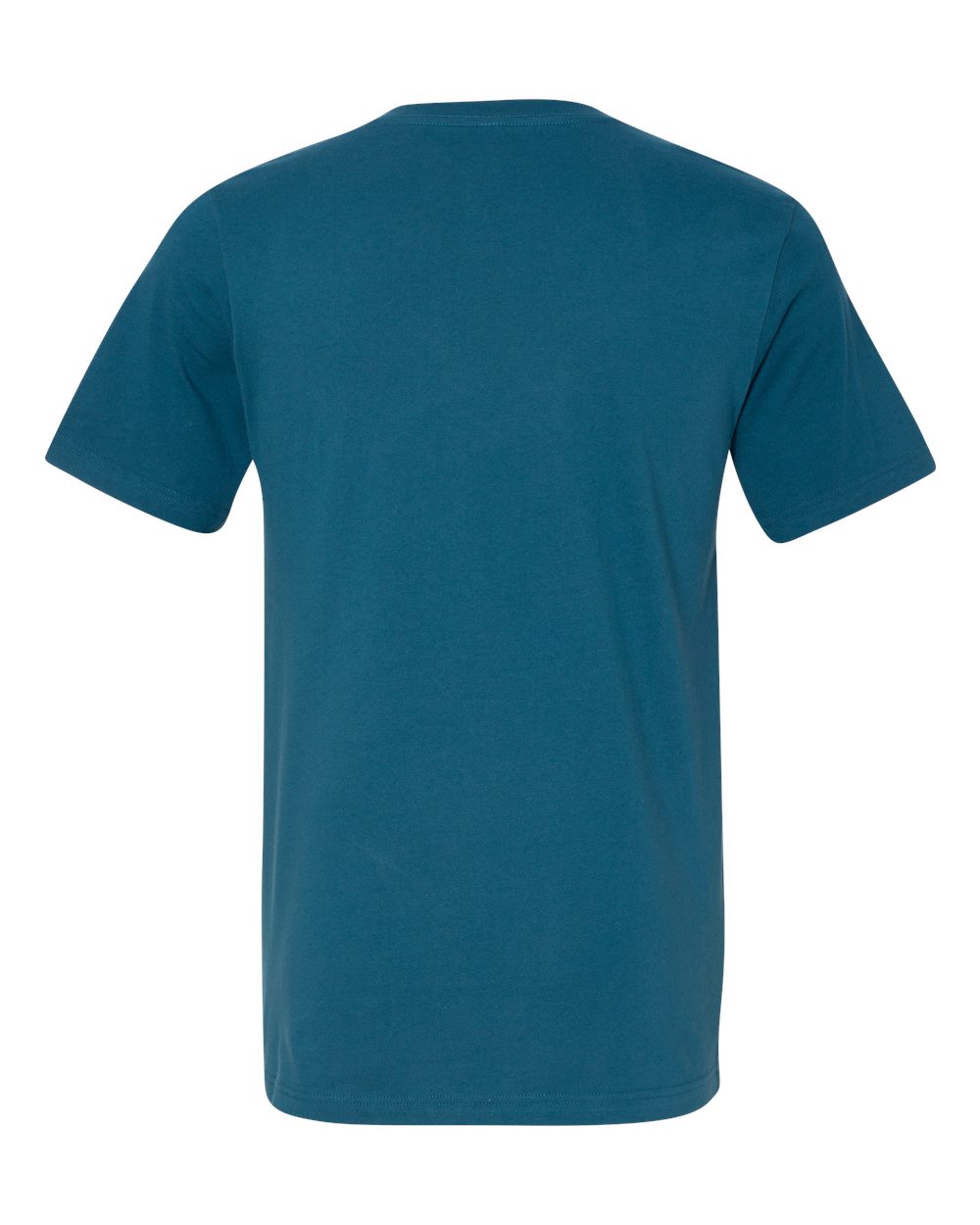 BELLA + CANVAS 3005 Unisex Jersey V-Neck Tee in Deep Teal, back
