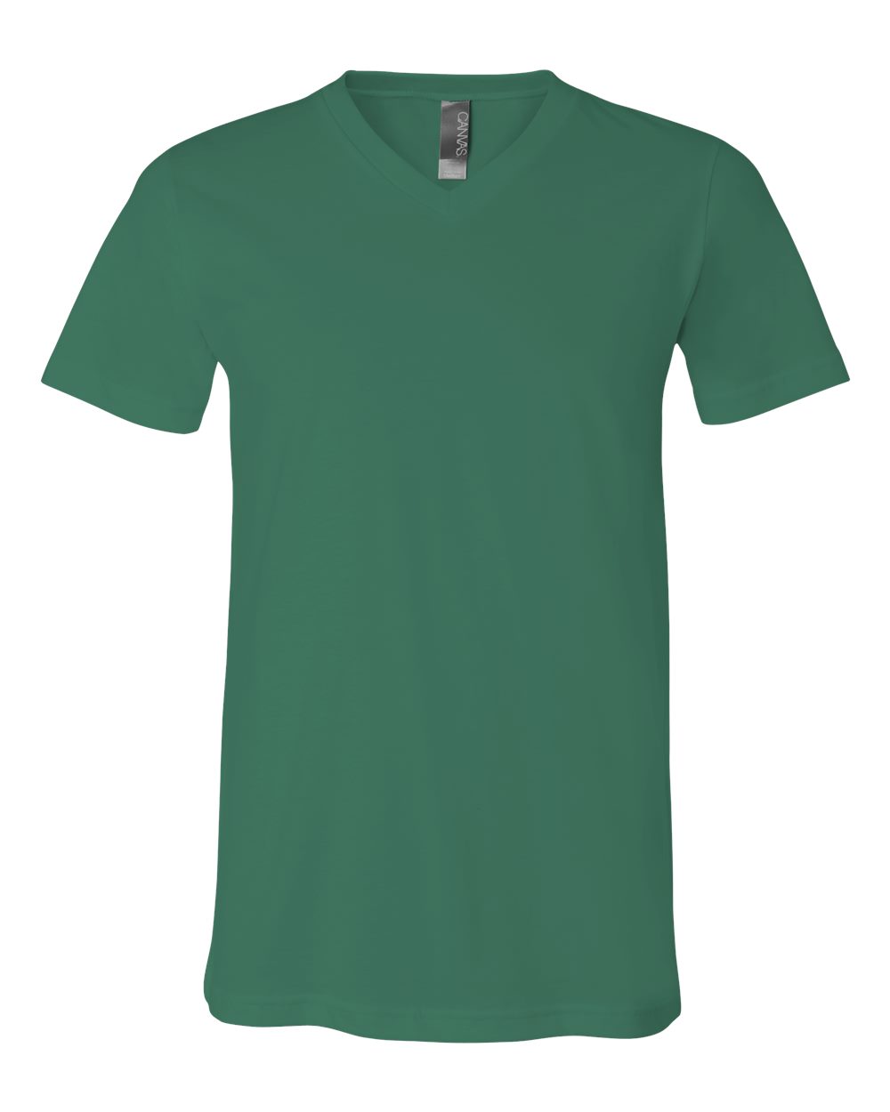 BELLA + CANVAS 3005 Unisex Jersey V-Neck Tee in Kelly