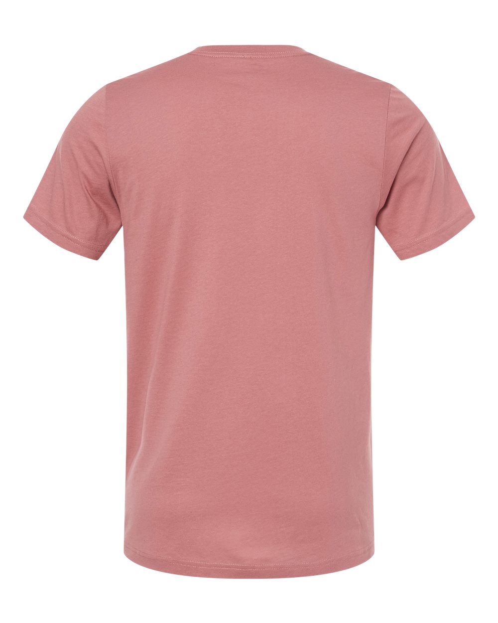 BELLA + CANVAS 3005 Unisex Jersey V-Neck Tee in Mauve, back