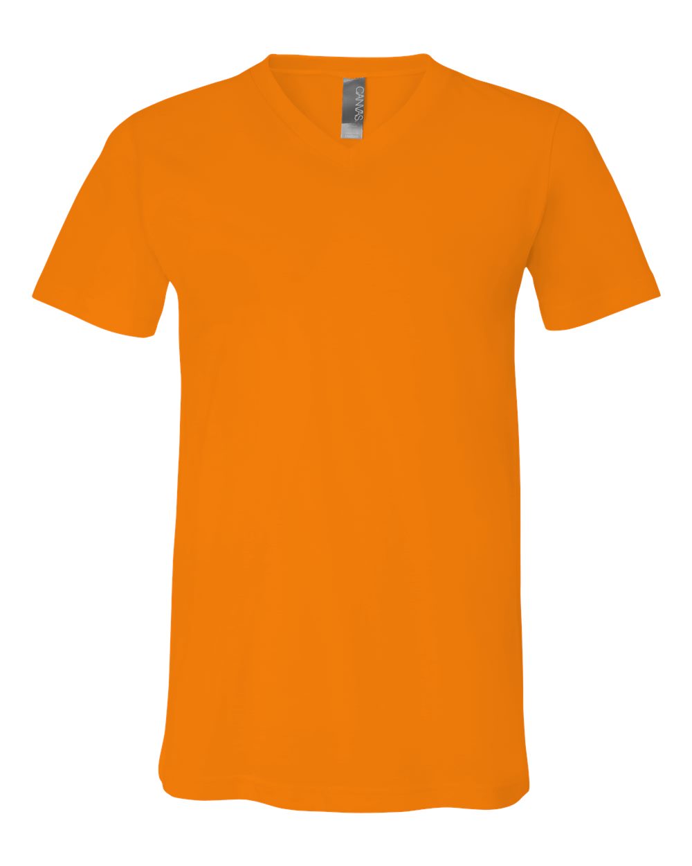 BELLA + CANVAS 3005 Unisex Jersey V-Neck Tee in Orange