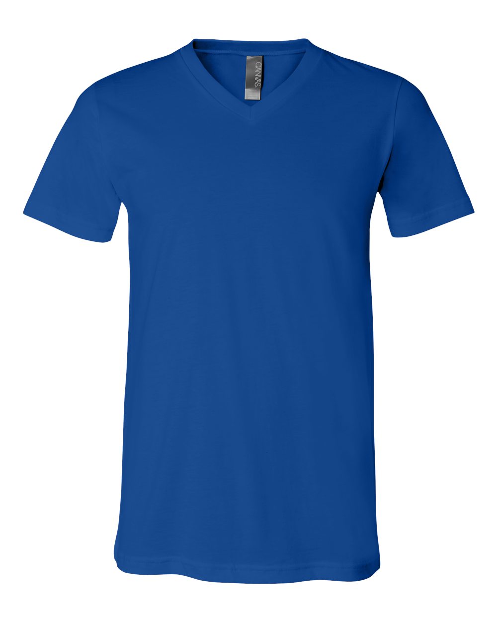 BELLA + CANVAS 3005 Unisex Jersey V-Neck Tee in True Royal