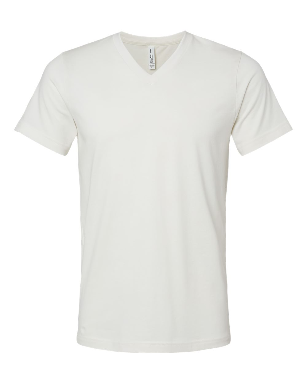 BELLA + CANVAS 3005 Unisex Jersey V-Neck Tee in Vintage White