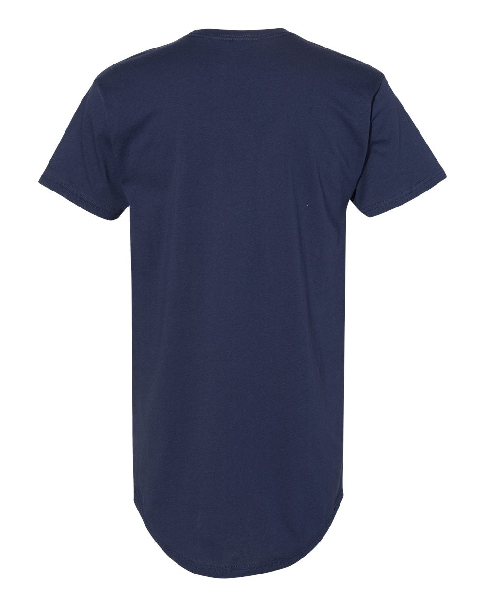 BELLA + CANVAS 3006 Men's Long Body Urban Tee in Navy, back