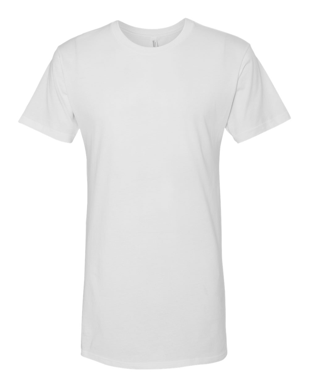 BELLA + CANVAS 3006 Men's Long Body Urban Tee in White