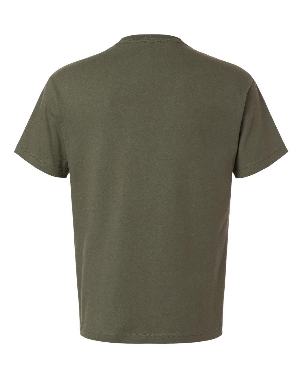 BELLA + CANVAS 3010 Unisex 6 oz. Heavyweight Tee in Military Green, back