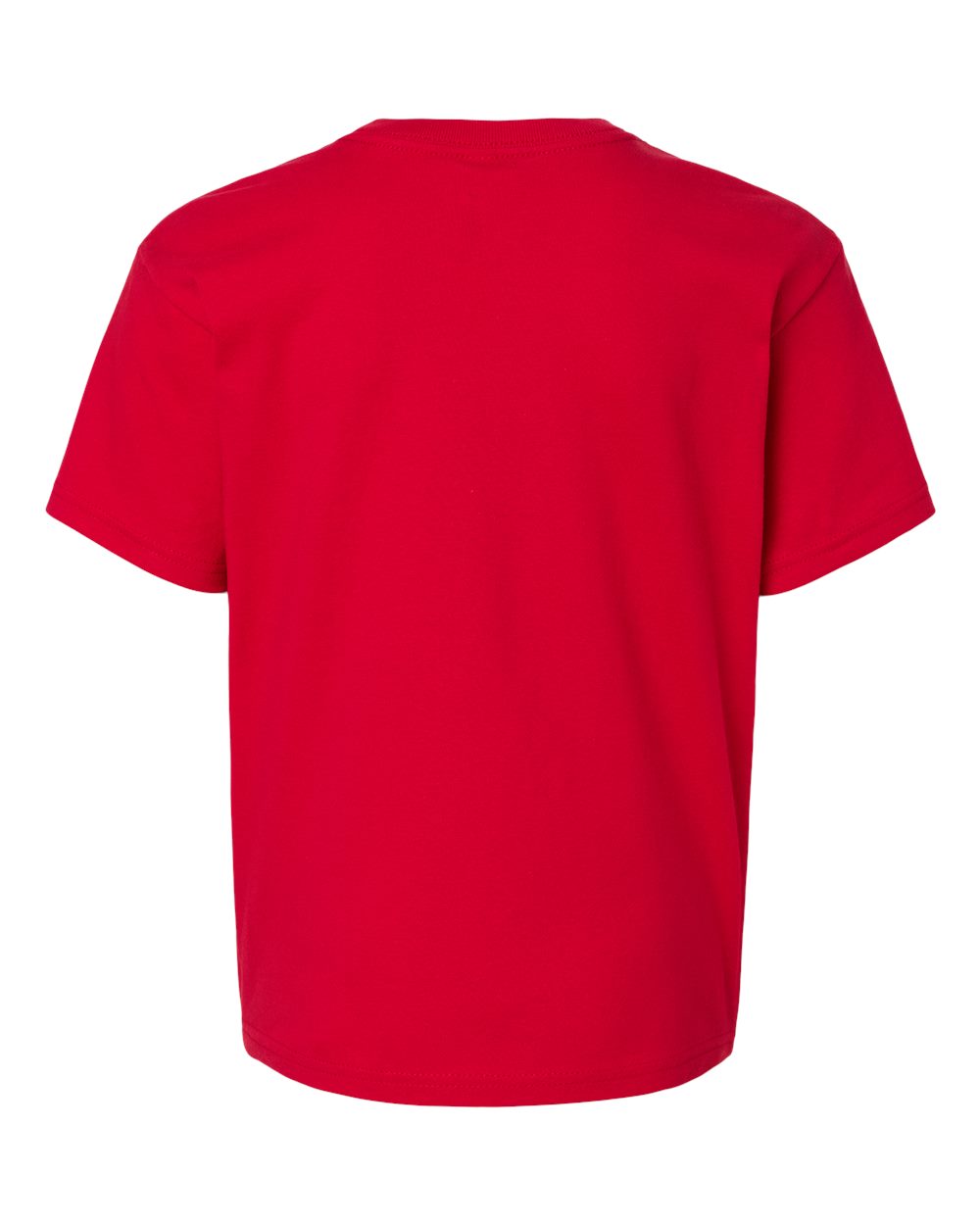 BELLA + CANVAS 3010Y Youth 6 oz. Heavyweight Tee in Red, back