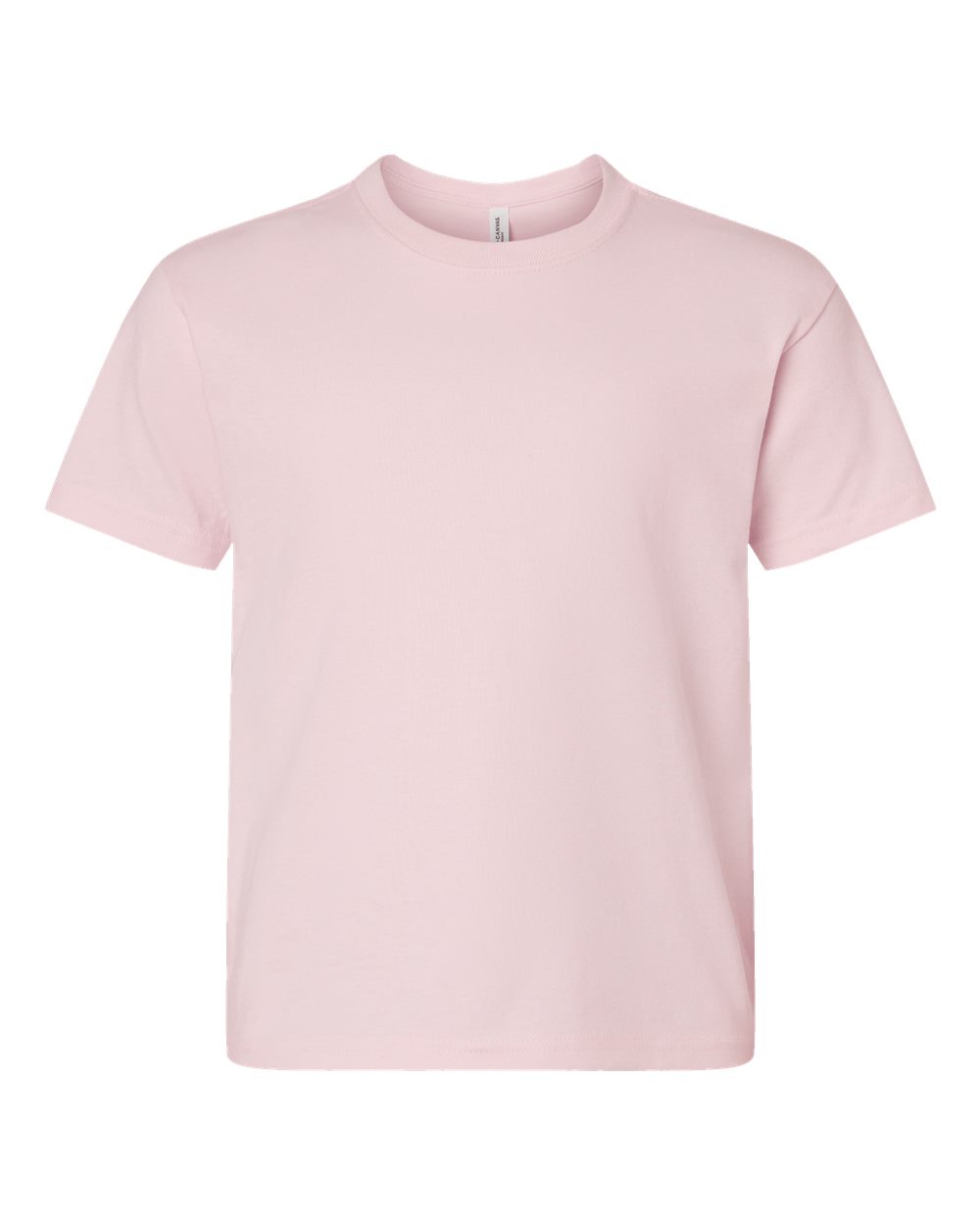 BELLA + CANVAS 3010Y Youth 6 oz. Heavyweight Tee in Soft Pink