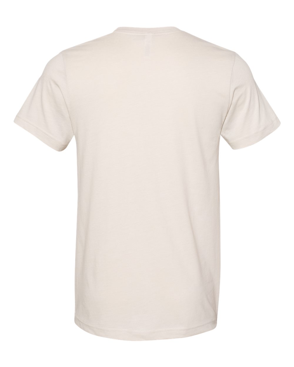 BELLA + CANVAS 3301 Unisex Sueded Tee in Heather Dust, back
