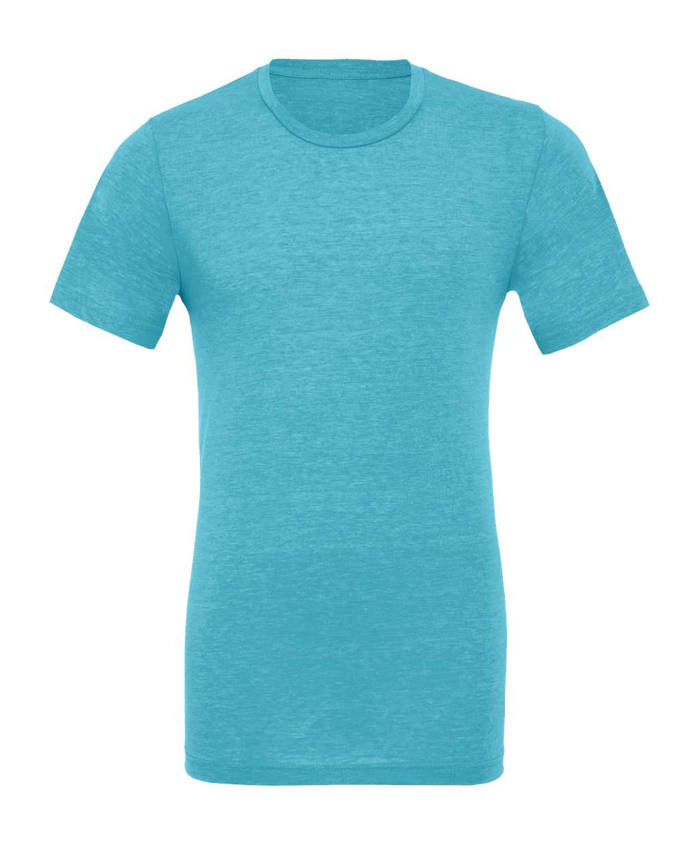 BELLA + CANVAS 3413 Triblend Tee in Aqua Triblend