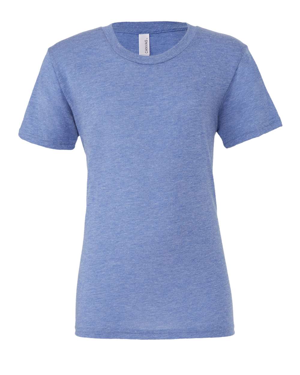 BELLA + CANVAS 3413 Triblend Tee in Blue Triblend