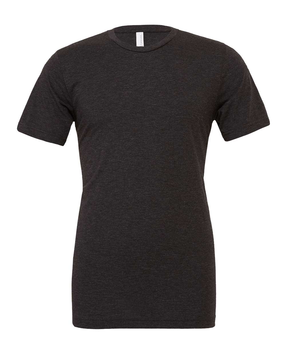BELLA + CANVAS 3413 Triblend Tee in Charcoal Black Triblend