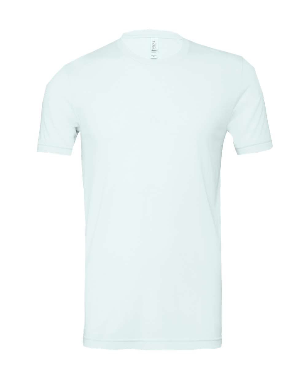 BELLA + CANVAS 3413 Triblend Tee in Ice Blue Triblend