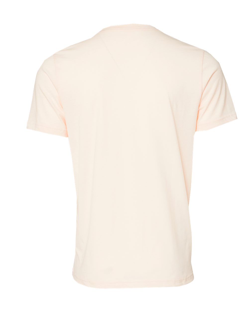 BELLA + CANVAS 3413 Triblend Tee in Solid Natural Triblend, back