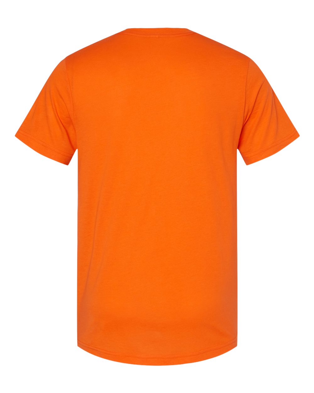 BELLA + CANVAS 3413 Triblend Tee in Solid Orange Triblend, back