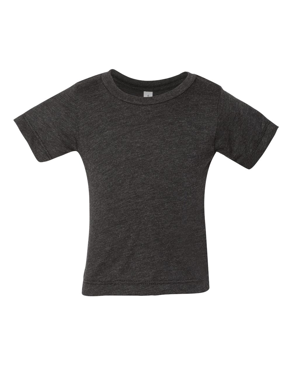 BELLA + CANVAS 3413B Infant Triblend Tee in Charcoal Black Triblend
