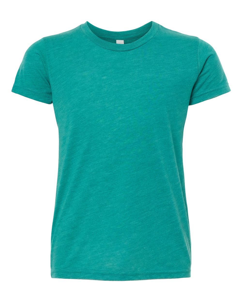 BELLA + CANVAS 3413Y Youth Triblend Tee in Teal Triblend