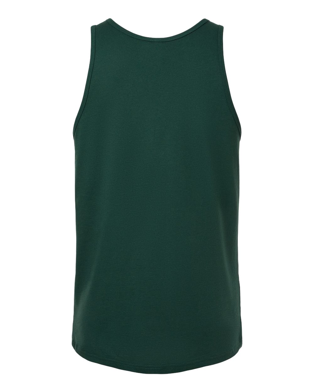BELLA + CANVAS 3480 Jersey Tank in Forest, back