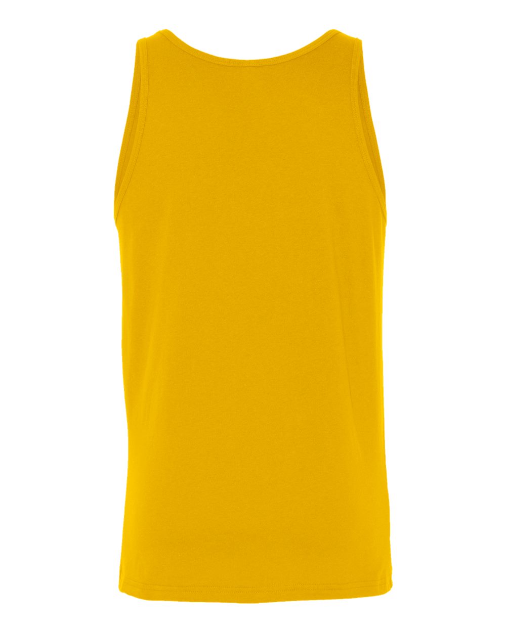 BELLA + CANVAS 3480 Jersey Tank in Gold, back