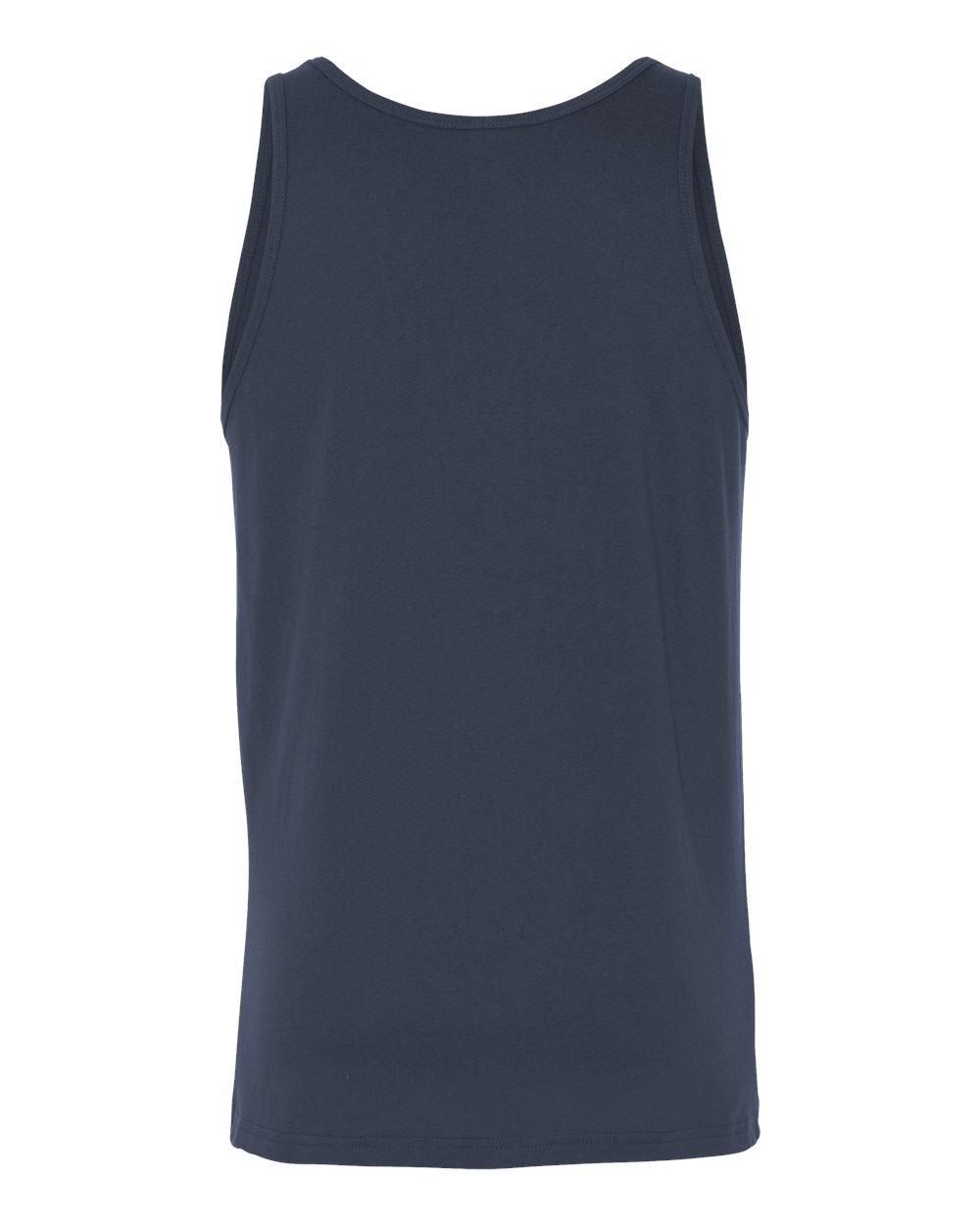 BELLA + CANVAS 3480 Jersey Tank in Navy, back