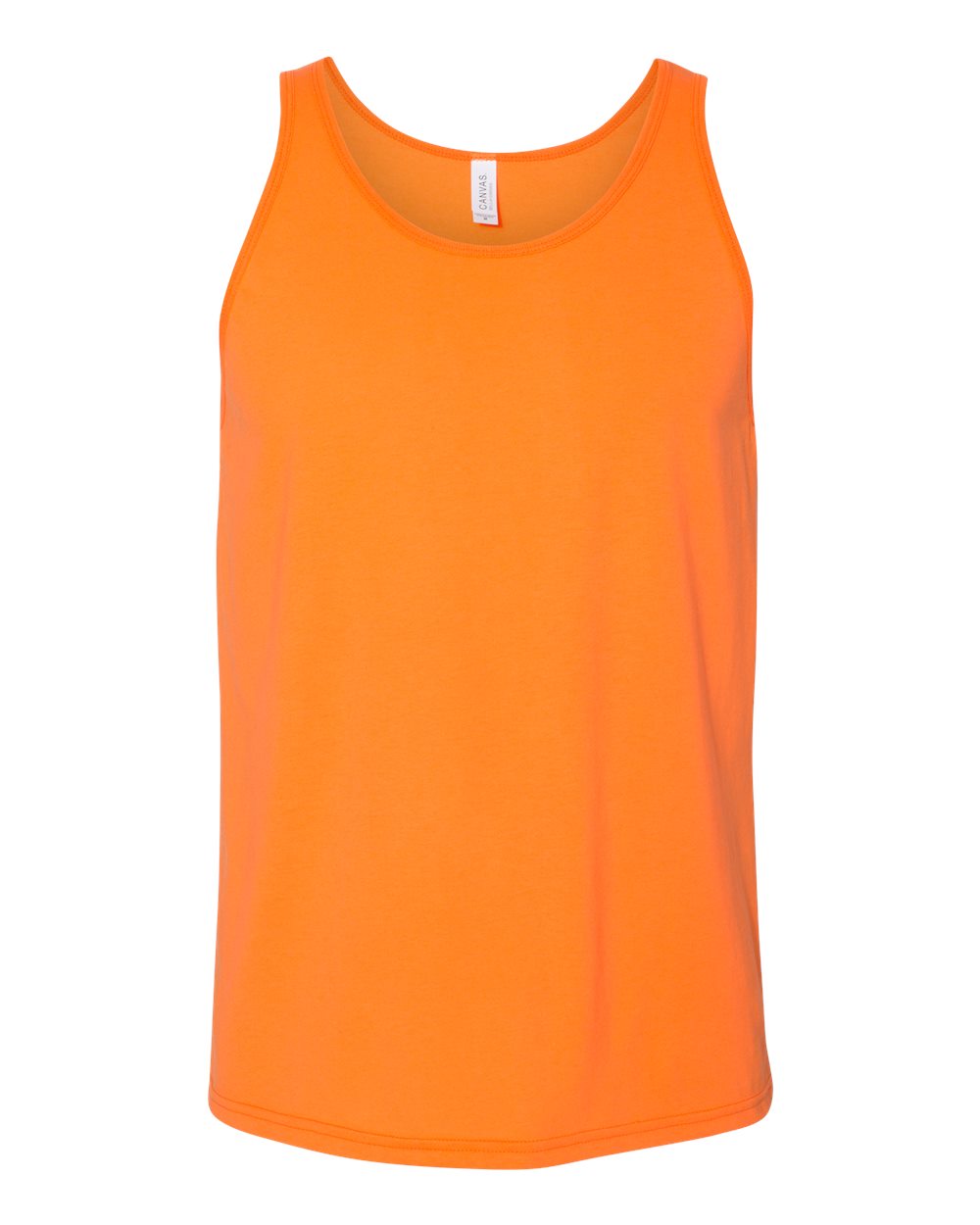 BELLA + CANVAS 3480 Jersey Tank in Neon Orange