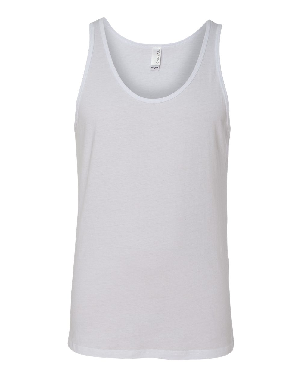 BELLA + CANVAS 3480 Jersey Tank in White