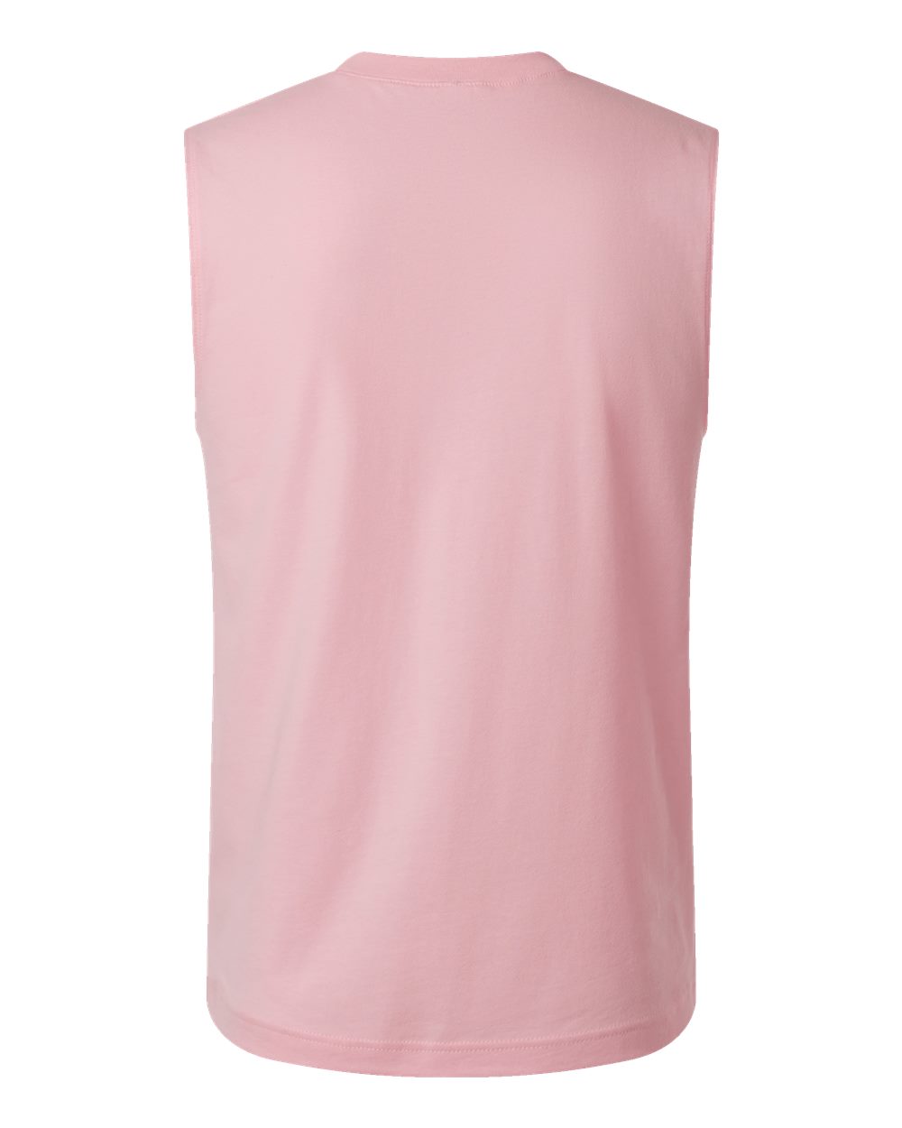 BELLA + CANVAS 3483 Jersey Muscle Tank in Pink, back