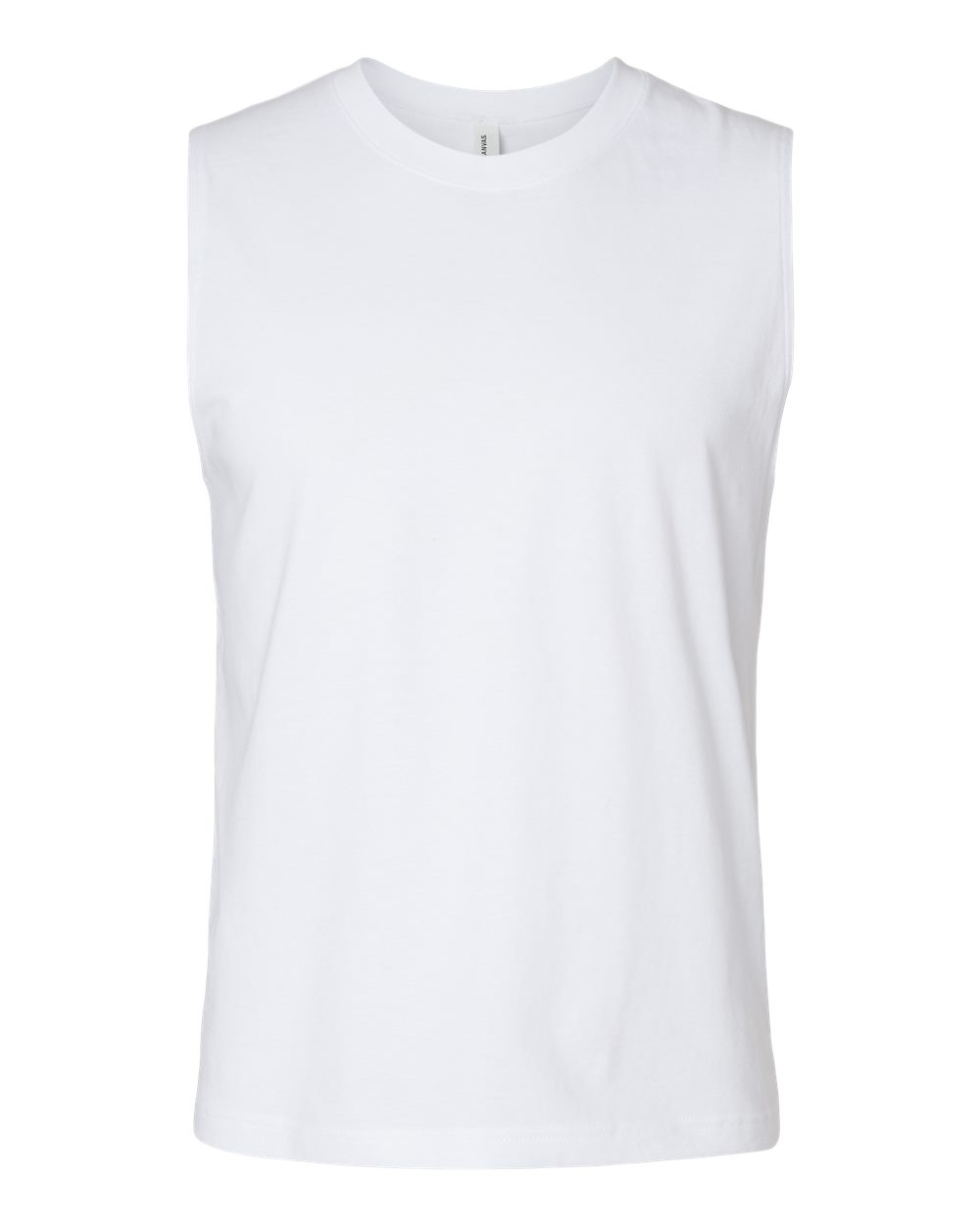 BELLA + CANVAS 3483 Jersey Muscle Tank in White